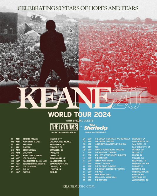 Keane World Tour.