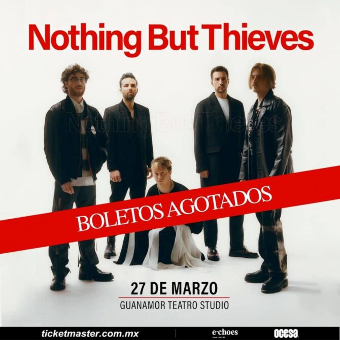Nothing But Thieves Guadalajara.
