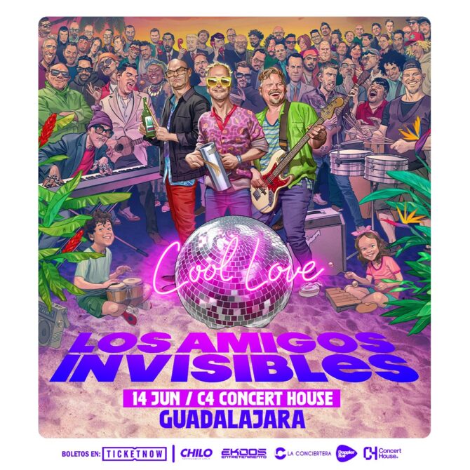 Los Amigos Invisibles - Guadalajara 2024.