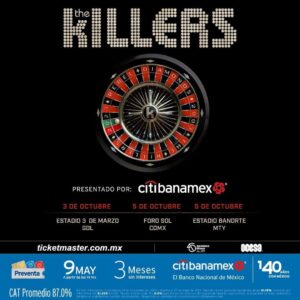 The Killers México 2024