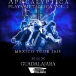 Apocalyptica - 25 noviembre Apocalyptica Auditorio Telmex