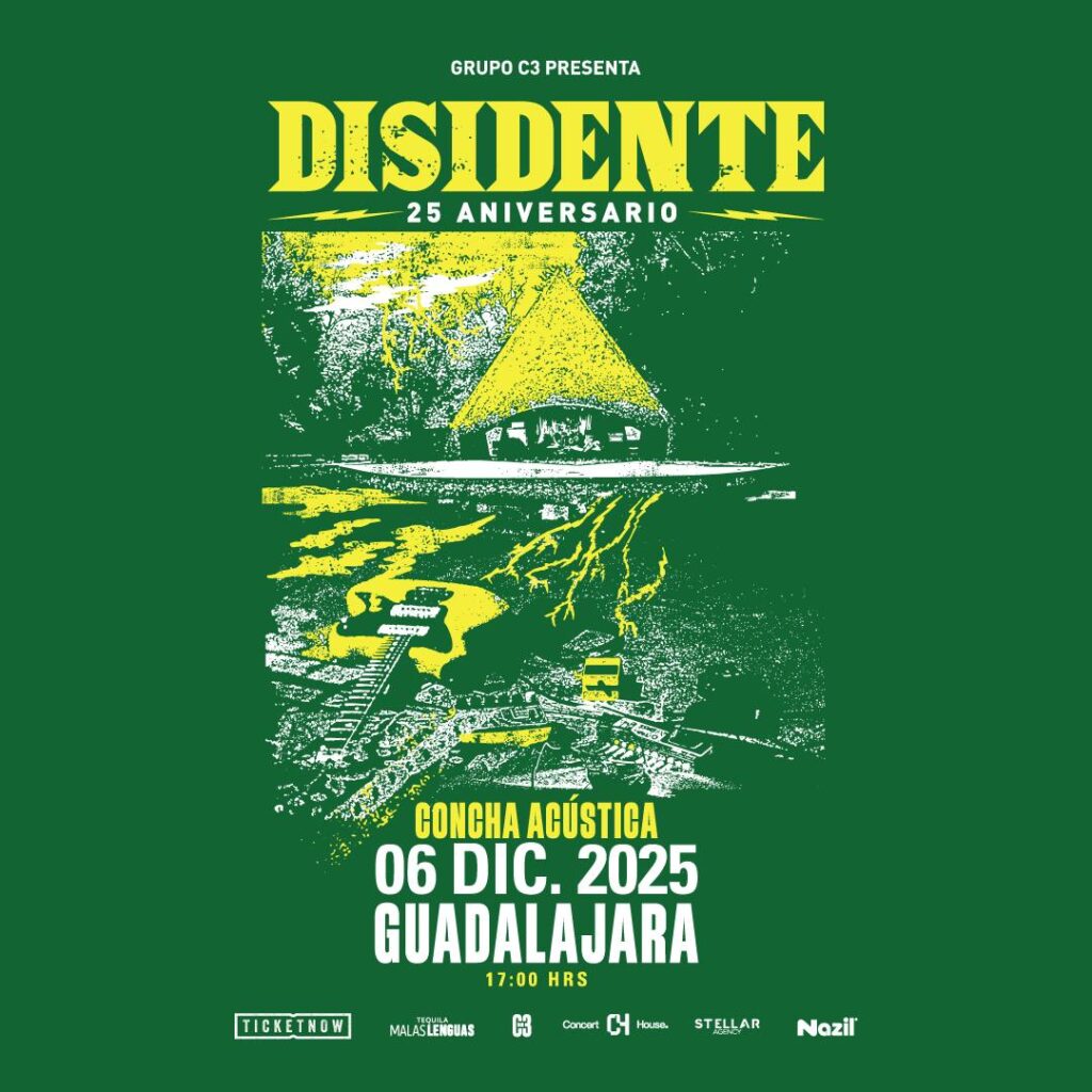 Disidente - 06 diciembre Disidente Concha Acústica 2025
