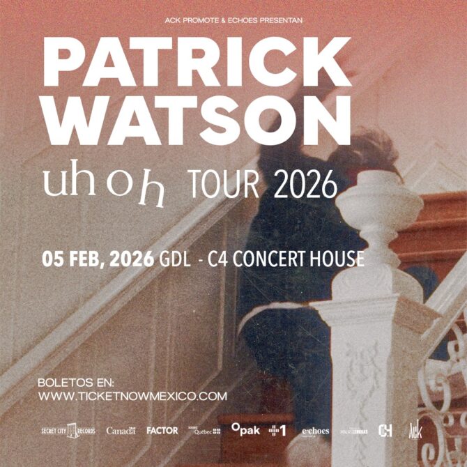 Patrick Watson Guadalajara 2026