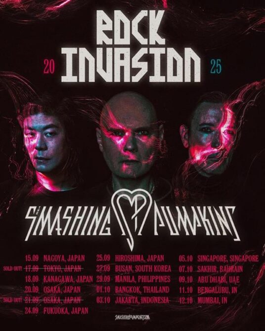Smashing Pumpkins Rock Invasion Tour 2025