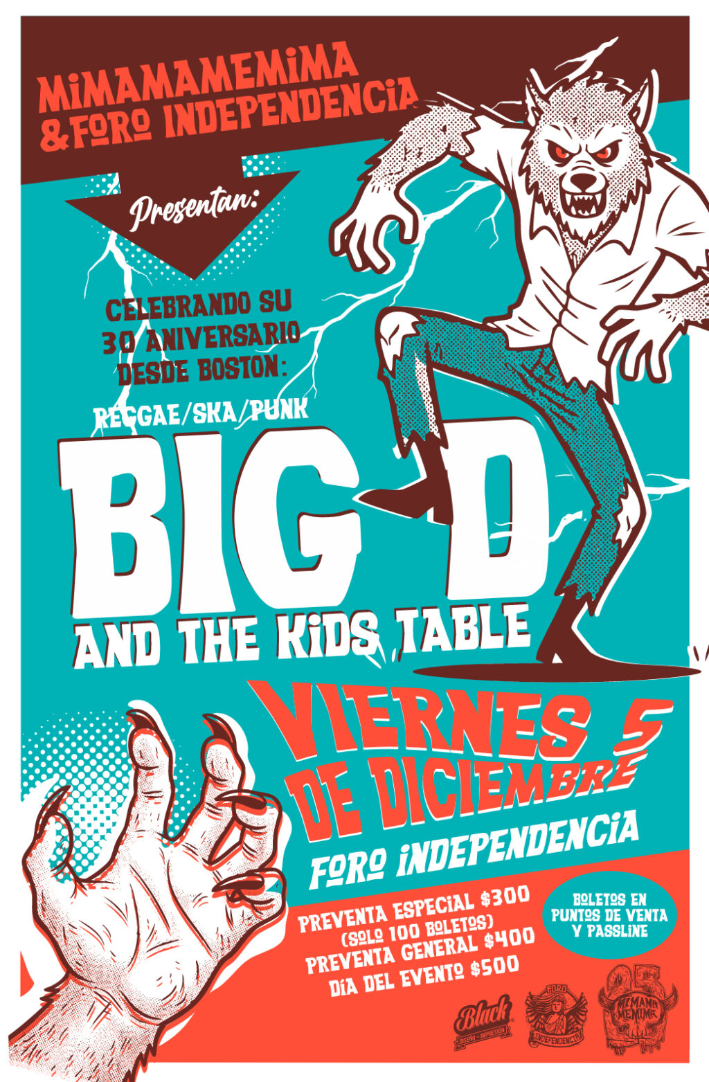 Big D and the Kids Table - 05 diciembre Big D and the Kids Table