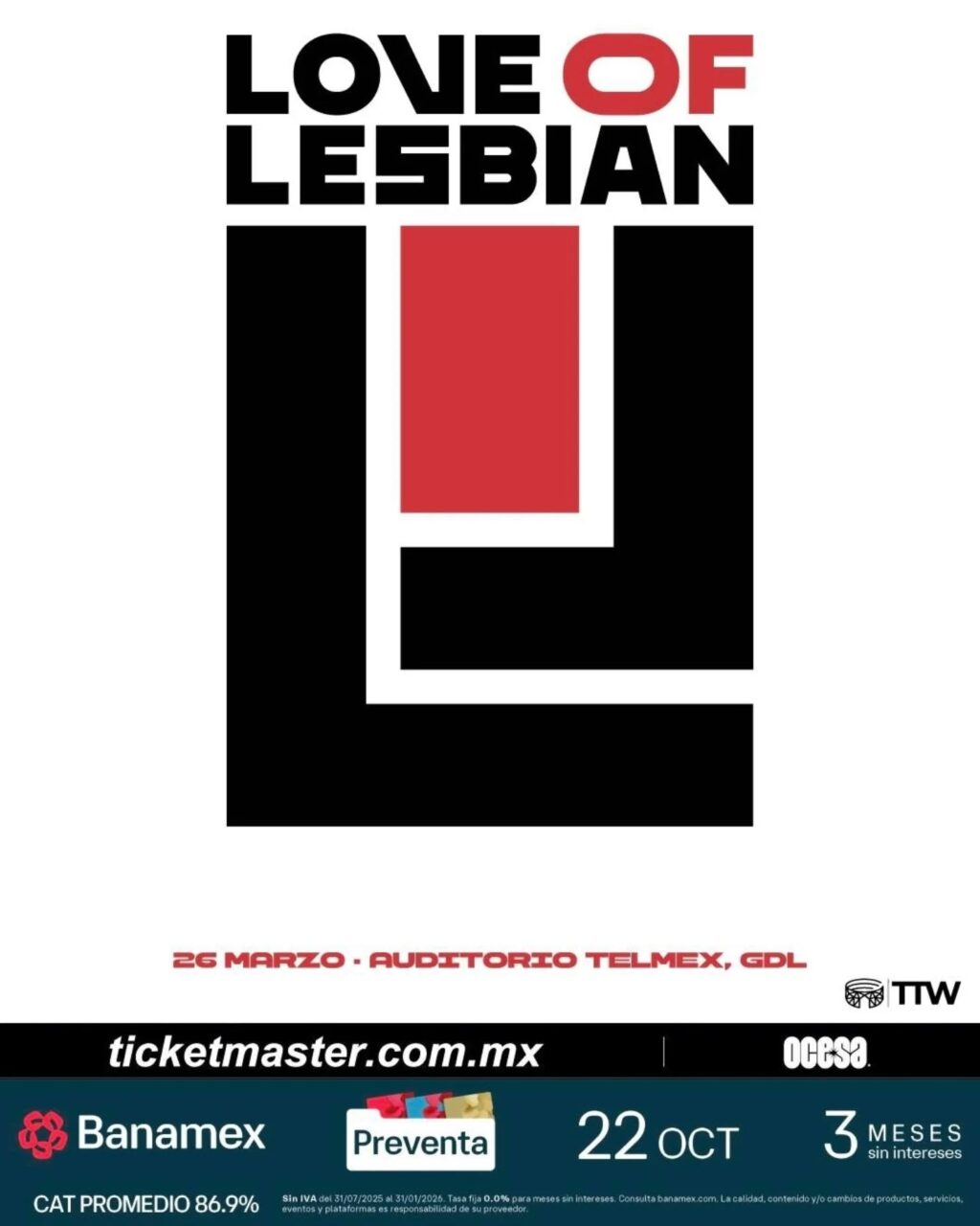 Love of Lesbian Guadalajara