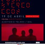 Soda Stereo - 18 y 19 abril Soda Stereo Guadalajara 2026