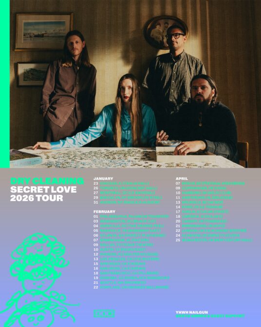 Dry Cleaning Secret Love 2026 Tour