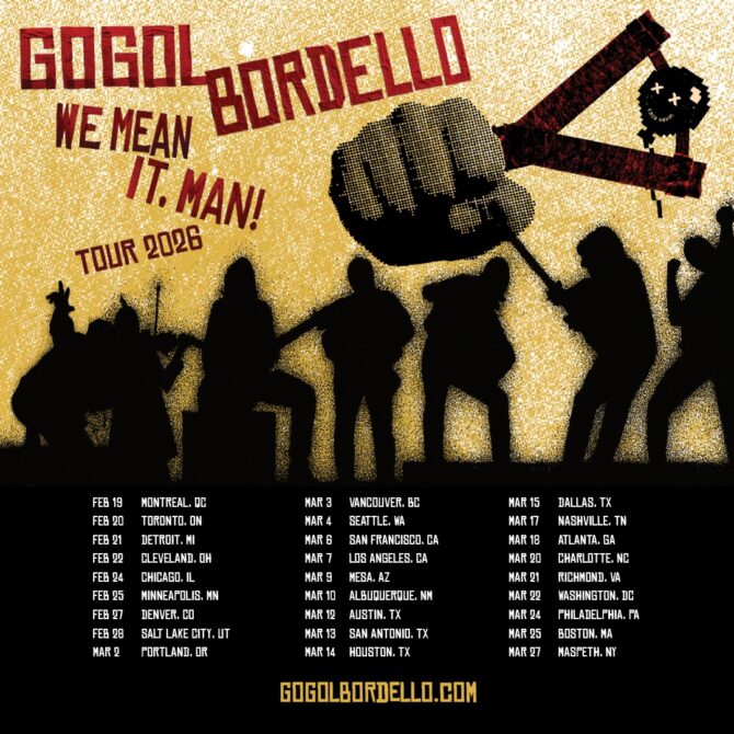 Gogol Bordelo Tour 2026