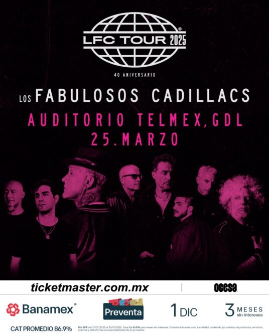 Los Fabulosos Cadillacs Auditorio Telmex