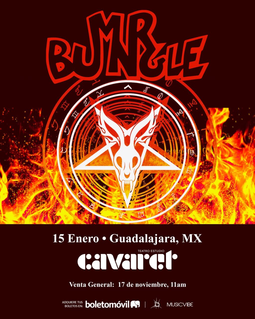 Mr. Bungle Guadalajara 2026