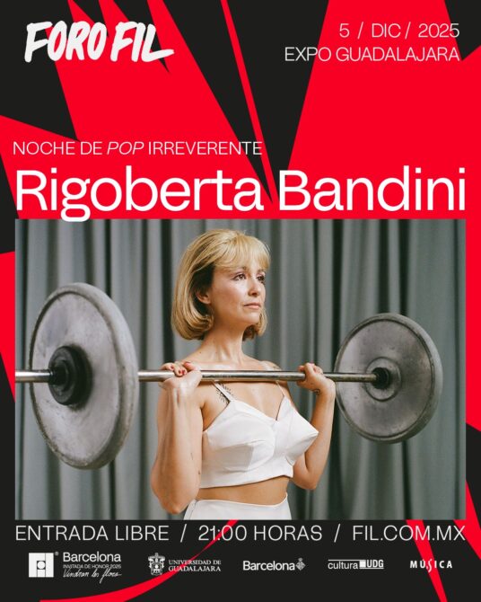Rigoberta Bandini FIL Guadalajara