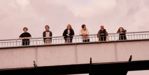 Flying Moon In Space