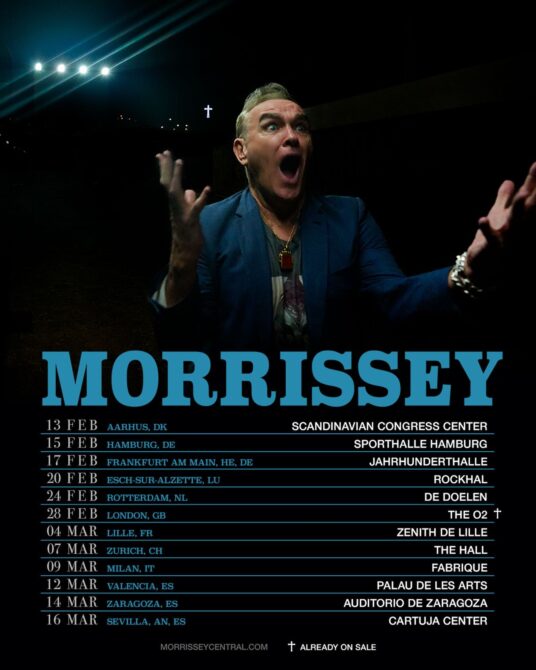 Morrissey 2026 Tour