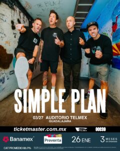 Simple Plan Auditorio Telmex