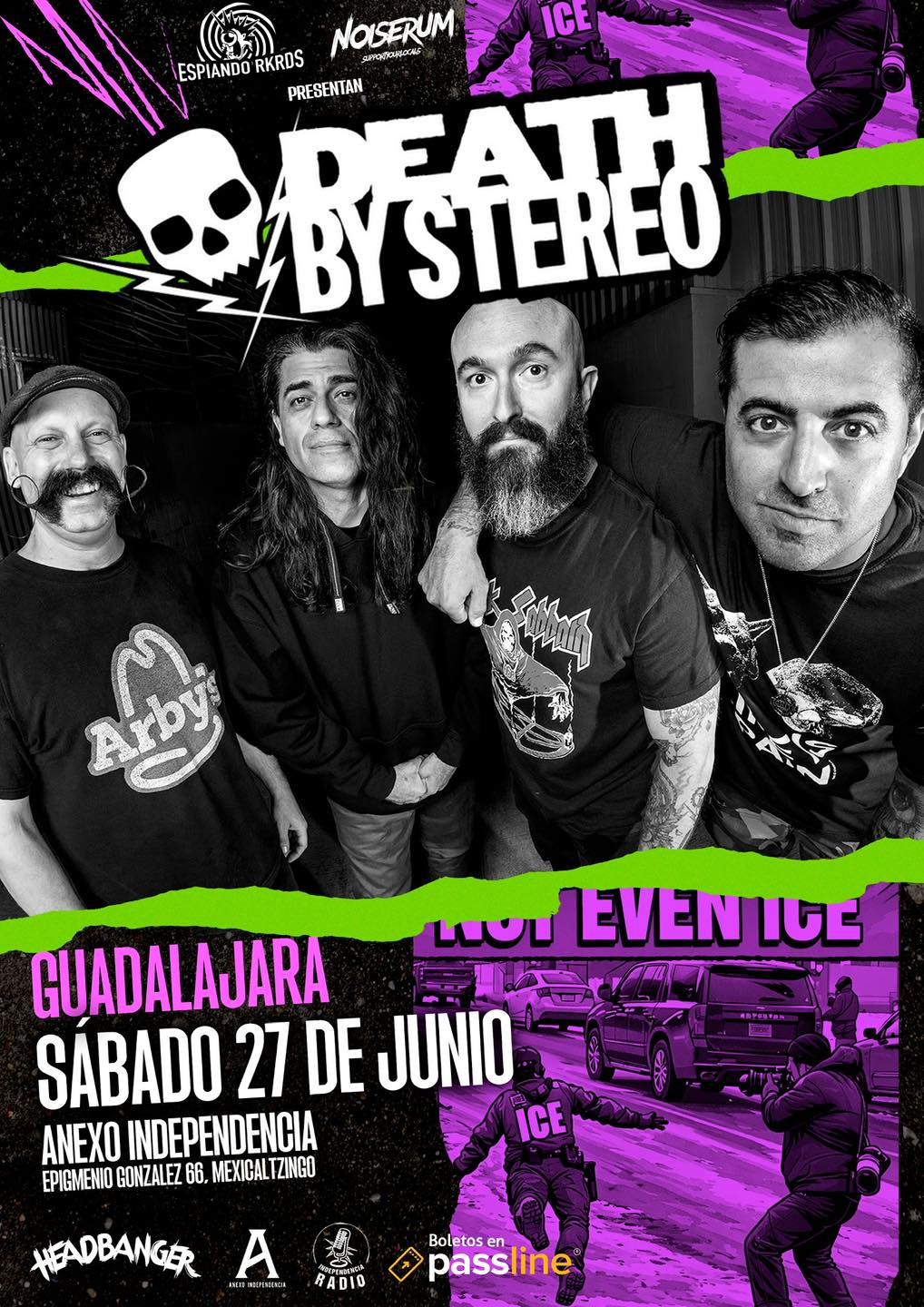 Death By Stereo Guadalajara