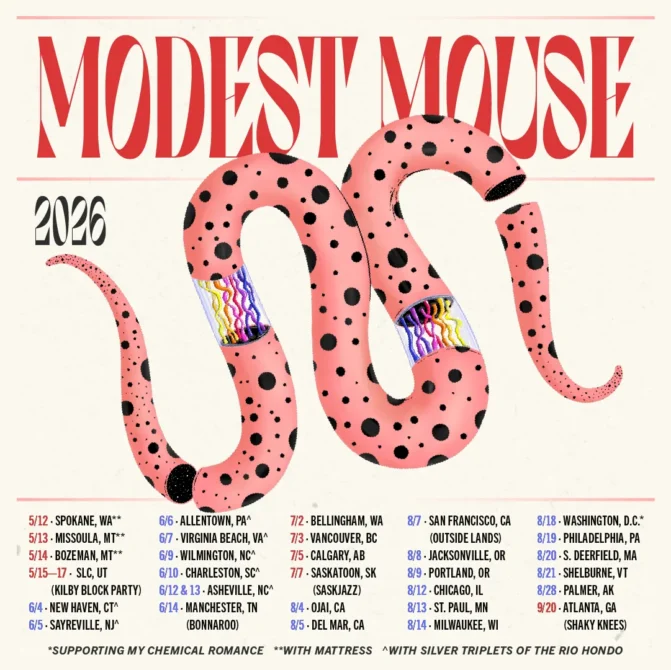 Modest Mouse Tour 2026