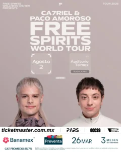 CA7RIEL & Paco Amoroso Auditorio Telmex