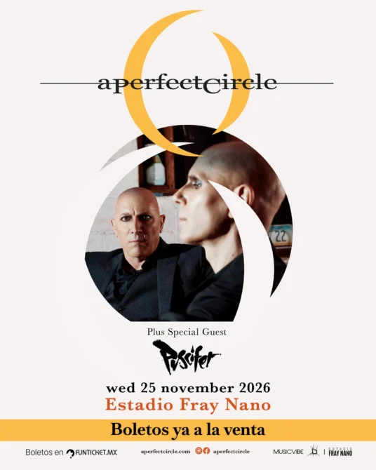A Perfect Circle reaparece con "Starless" A Perfect Circle Mexico