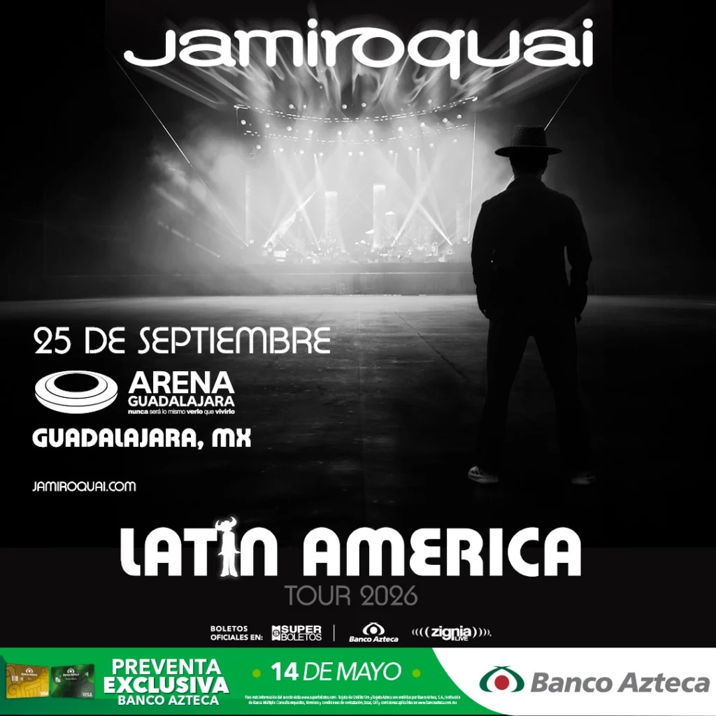 Jamiroquai Arena Guadalajara