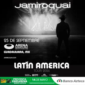 Jamiroquai Arena Guadalajara