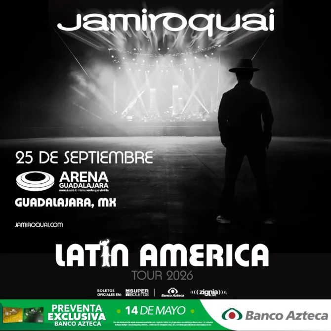 Jamiroquai Arena Guadalajara