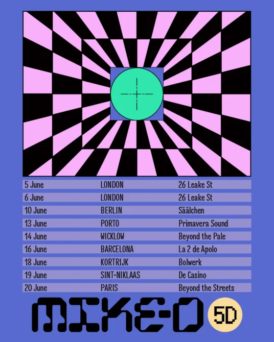 Mike D revela "What we got" Mike D Europe Tour 2026