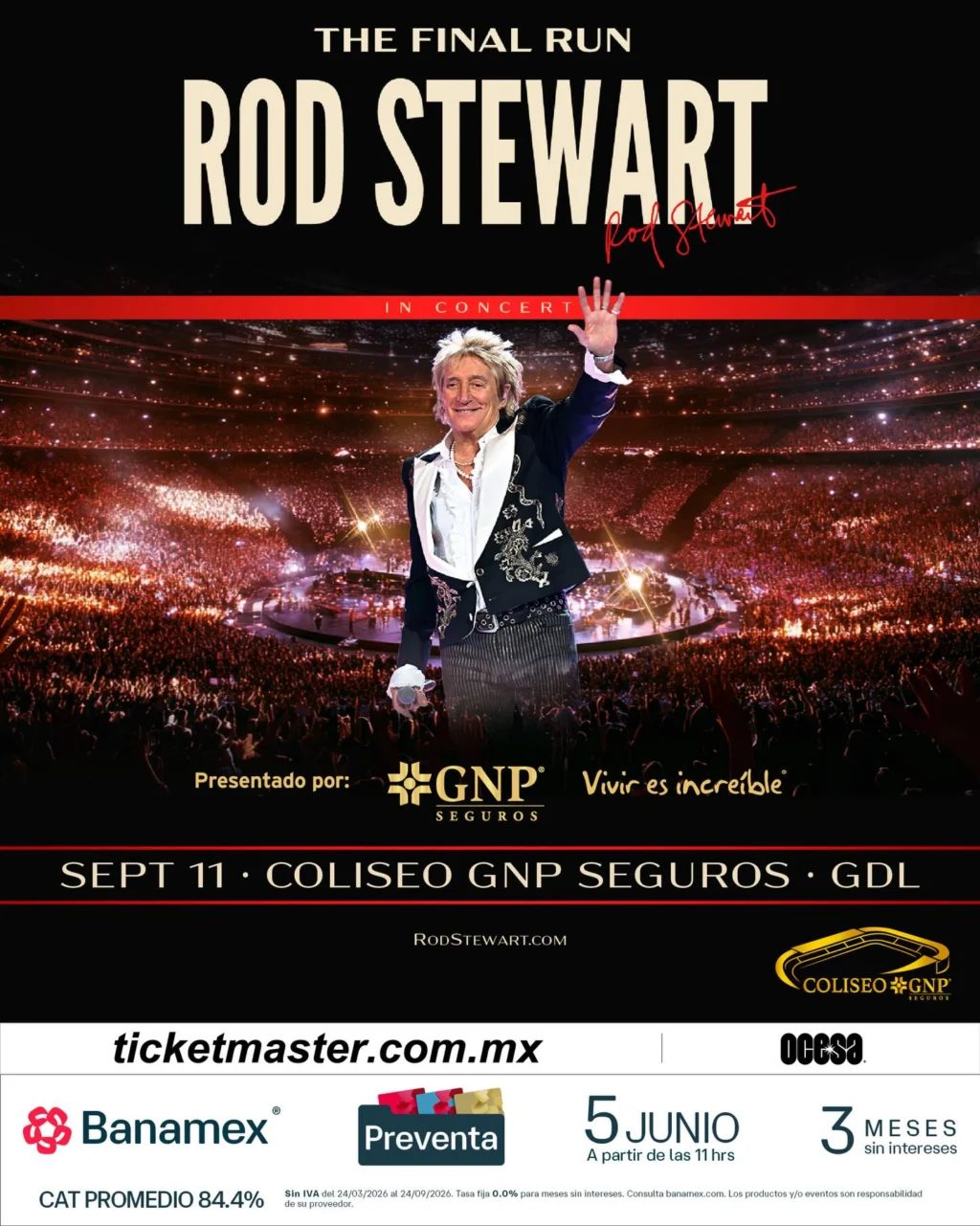 Rod Stewart Guadalajara