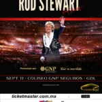 Rod Stewart - 11 septiembre Rod Stewart Guadalajara