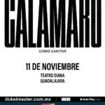 Andrés Calamaro - 11 noviembre Andrés Calamaro Guadalajara