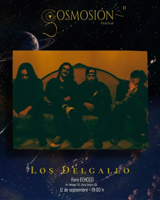 COSMOSIÓN Festival celebrará segunda edición en FORO ECHO))) Cosmosión_LosDelgallo