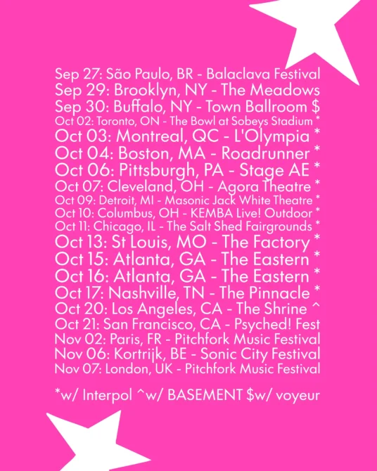 DIIV se adentra en el pop experimental con "The Fountain" DIIV Tour