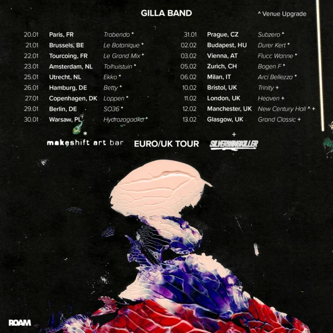 Gilla Band EU UK Tour 2027
